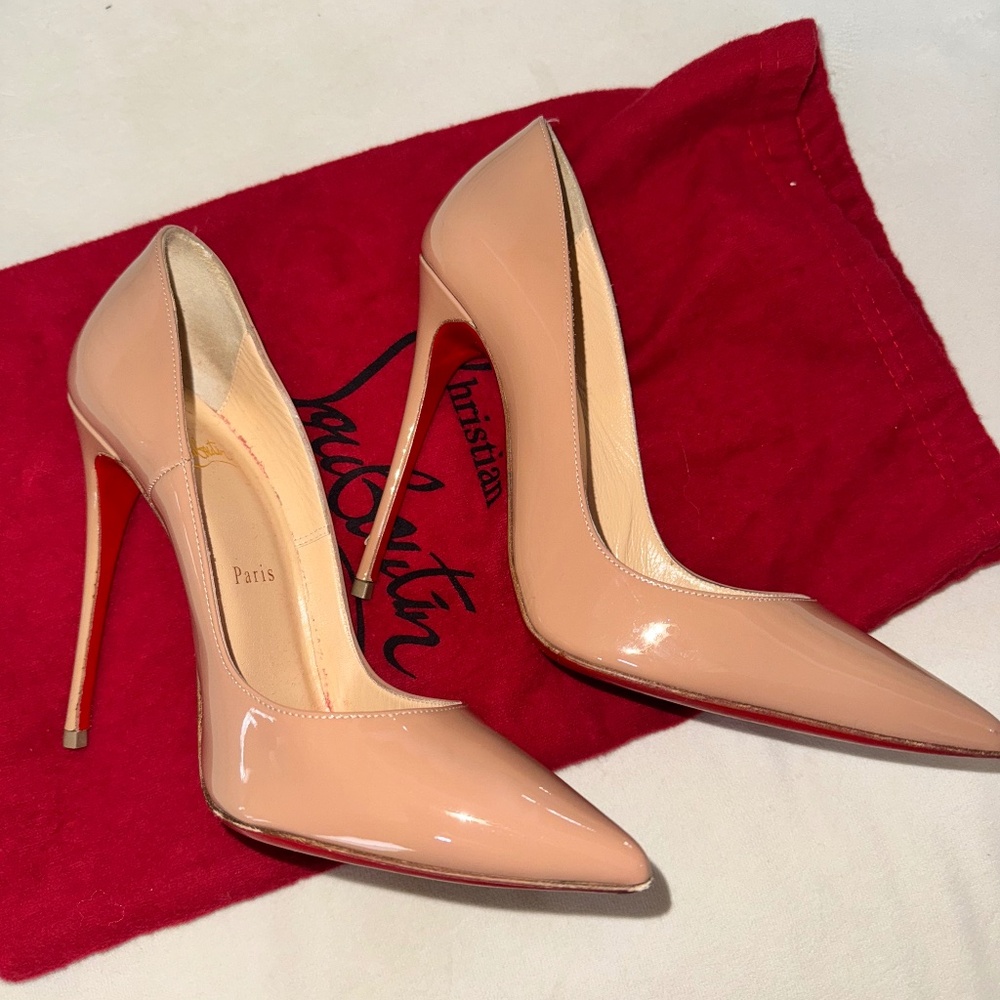 So Kate 120 mm Pumps - Patent calf leather - blush - Women